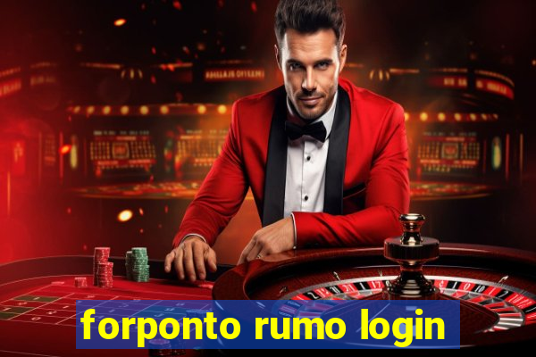 forponto rumo login